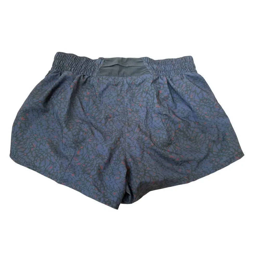 Nike Women's Midnight Navy One Dri-Fit Mid-Rise 3” Brief-Lined Shorts Size S